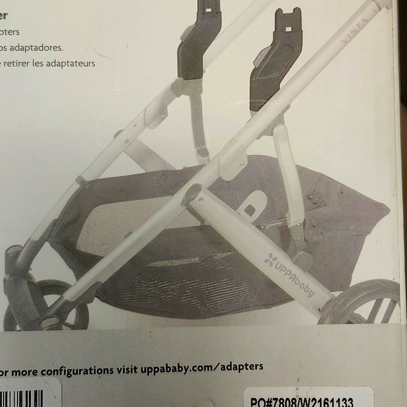 NIB - UPPAbaby Vista V2 & Vista 2015 Stroller Upper Adapters - Picture 6 of 7